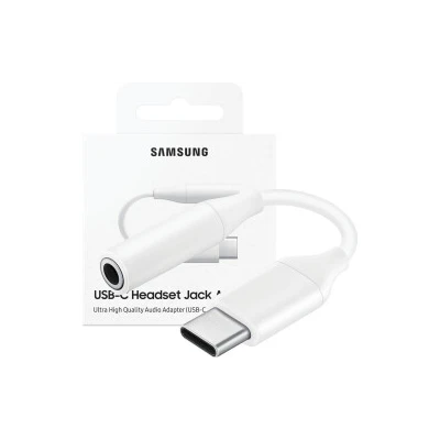 Adaptador Samsung USB-C para conector 3.5mm para fones de ouvido (branco) no atacado | Atacadista M2TEC