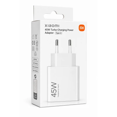 Cargador Xiaomi 45W Turbo Charging Power Adapter Type-A Blanco