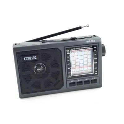 Rádio Sanda SD-4045 de 8 bandas AM/FM/TV/SW com USB, TF e MP3