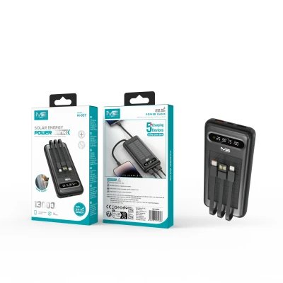 Batterie externe solaire M-937 13 000 mAh - Vente en gros | M2TEC Vente en gros