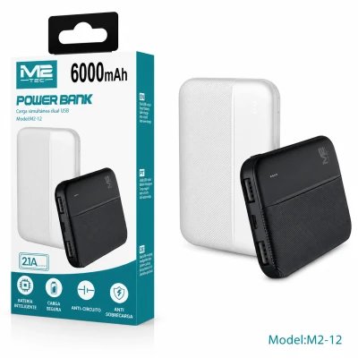 Power Bank M2TEC M2-12 6000mAh Dual USB 2.1A wholesale M2TEC wholesaler