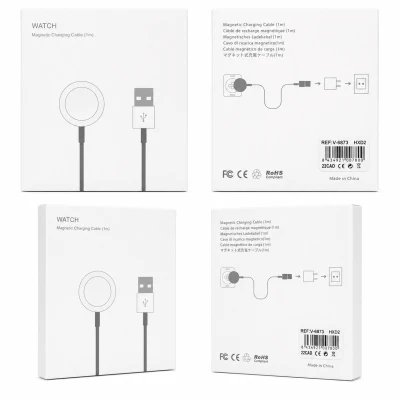 Carregador Magnético Smart Watch USB-A 1M V-6873 | M2TEC