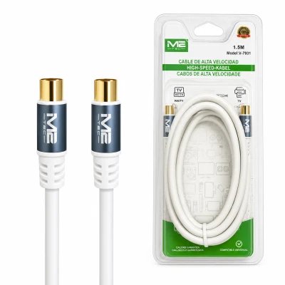 Câble d'Antenne 1.5M M2TEC V-7931 Connecteur d'or