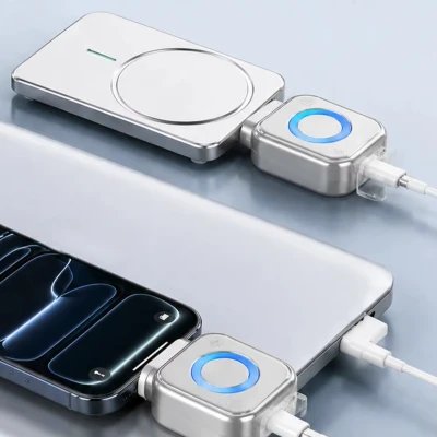 X01 Separador de Carregamento USB Tipo C com Ejeção Automática e Corte Automático de Carregamento