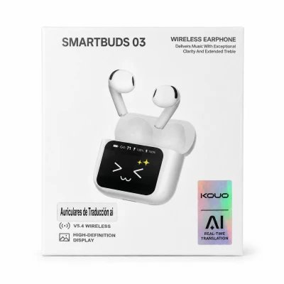Smartbuds 03 Wireless Earbuds with Display and AI Translation