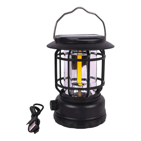 Black Camping Lantern