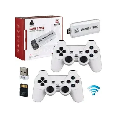 Consola Game Stick M2 4K | 2 Mandos Inalámbricos | M2TEC