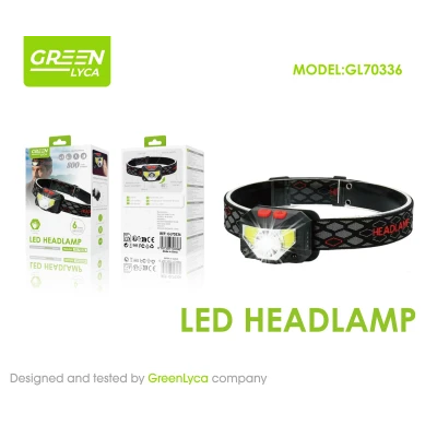 lanterna frontal LED Green Lyca GL70336 500 lúmenes 6 modos