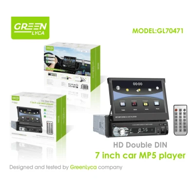 Ecrã MP5 para carro de 7 polegadas Green Lyca GL70471