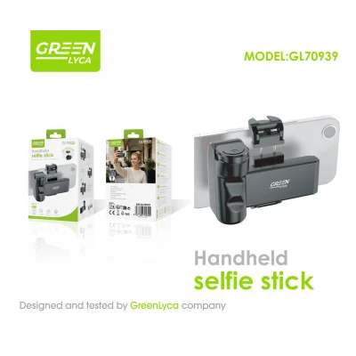 Green Lyca handheld selfie stick GL70939