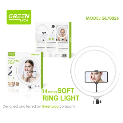 14 Inch Green Lyca GL70026 LED Light Ring