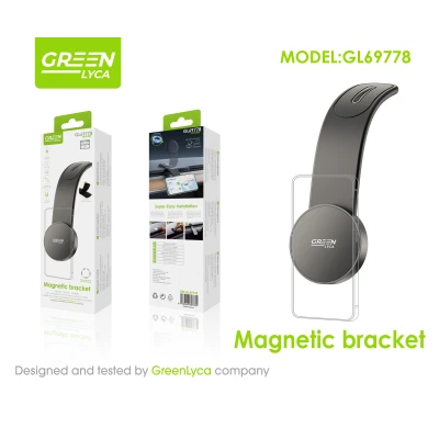 Suporte dobrável para celular no carro GL69778 Verde Lyca
