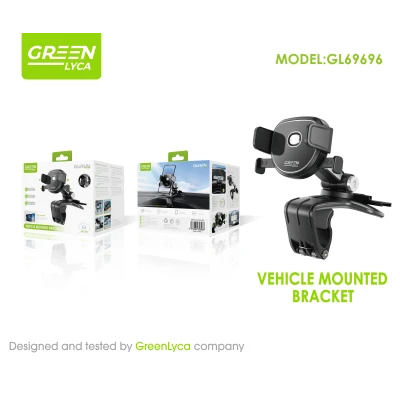 Car mobile phone holder with clip Green Lyca GL69696