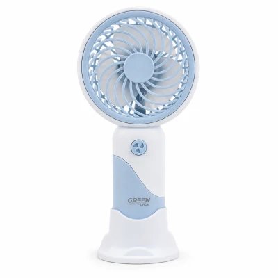 Ventilador de mano portátil con base Green Lyca GL70389