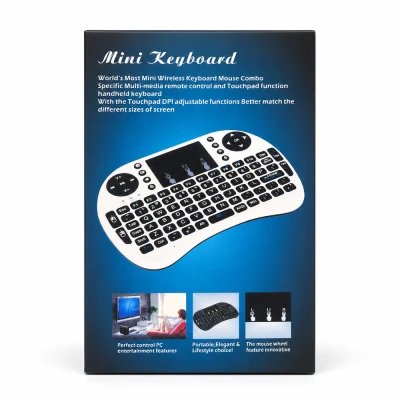 Mini Keyboard Inalámbrico con Touchpad, MINI-KB