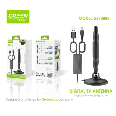 4K Digital TV Antenna Green Lyca GL70888