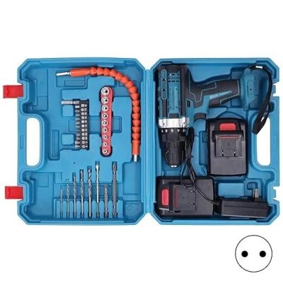 Kit Taladro Inalámbrico A8W con 2 Baterías y Accesorios