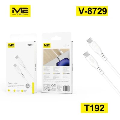 Data cable M2TEC T192 USB-C to USB-C 100cm 60W