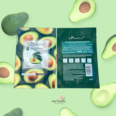 Mascarilla Facial Aguacate SEOMOU 25ml | Ref. 46952