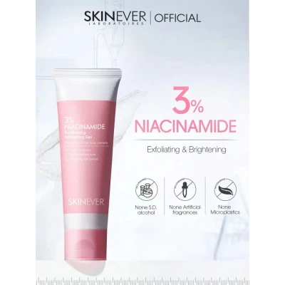 Gel Exfoliante Niacinamida 3% Skinever | Mayorista B2B