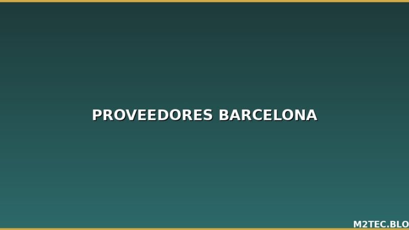 Proveedores Electrónica al Por Mayor en Barcelona