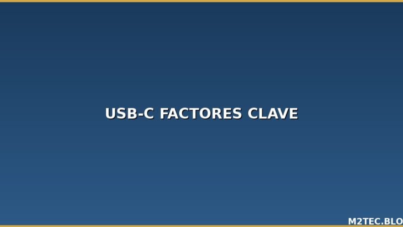 5 Factores Clave para Comprar Cargadores USB-C al por Mayor