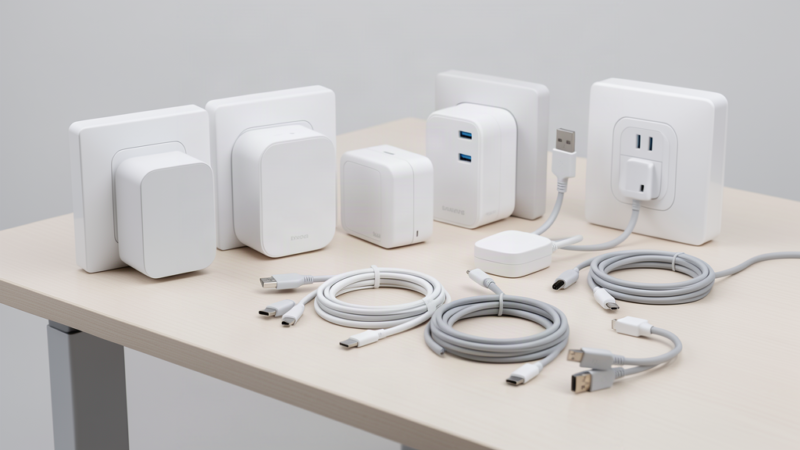 Cargador USB-C al por mayor: guía B2B para elegir potencia, cable y carga rápida en 2026