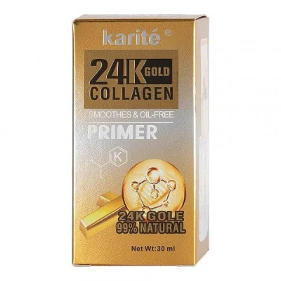 Primer de Maquillaje Karite 24K Gold & Collagen, 30ml paraPiel & Ro...