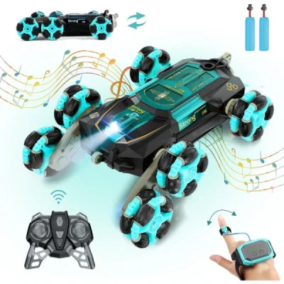 Coche de Acrobacias RC con Detección de Gestos - 360° Giros, Contro...