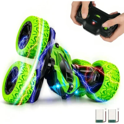 Auto Radiocontrol para Niños con Doble Rotación  2.4G y Giro de 360 Grados para Diversión Sin Límites.