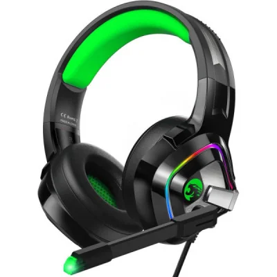 Cascos Gaming A66 con Luz RGB paraAuriculares Cascos Gaming