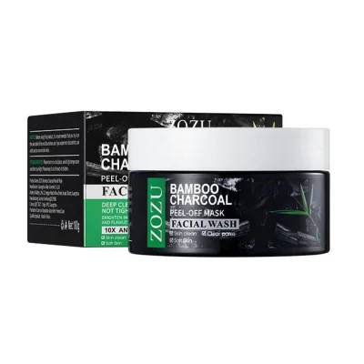 Mascarilla Facial con Carbón de Bambú 100gr. Zozu paraPiel & Rostro