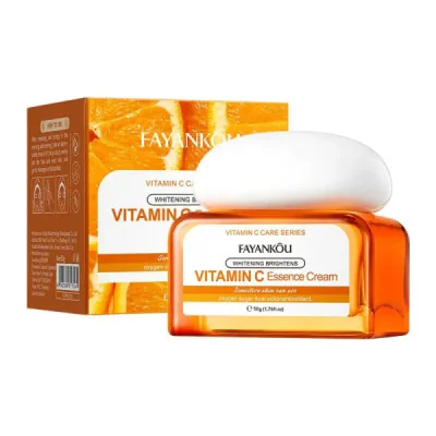Crema Facial Blanqueadora e Iluminadora con Vitamina C (50g)