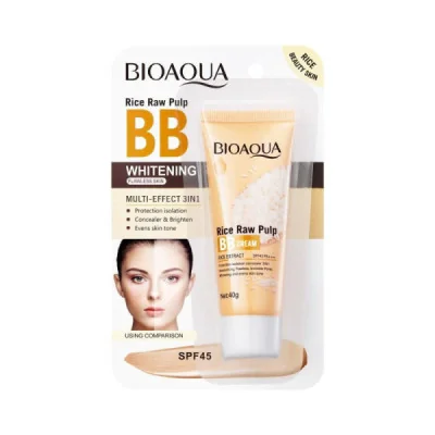 Maquillaje Corrector Iluminador BB SPF45 con Extracto de Arroz (40g...