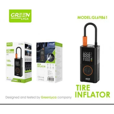 Bomba de Aire Eléctrica Portátil 150 PSI · Batería 2000 mAh paraGad...