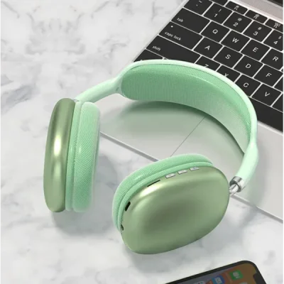 Auriculares Bluetooth  Verde Sin Funda paraAuriculares Cascos