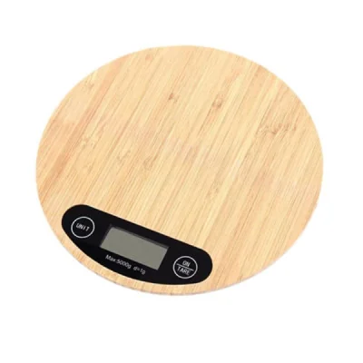 Balanza de Cocina Digital de Bambú  paraCocina