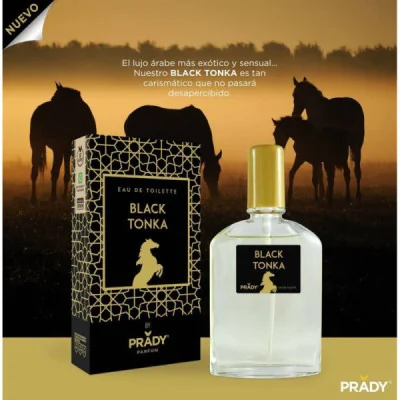 Perfume Eau de Toilette Black Tonka Unisex 90ml paraPerfume de Mujer