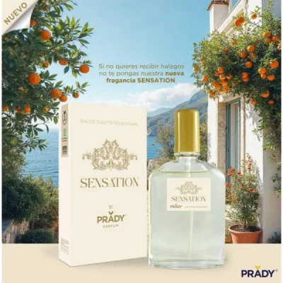 Perfume Eau de Toilette Sensation Pour Femme 90ml paraPerfume de Mujer