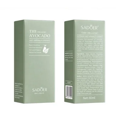 Esencia Antiarrugas Orgánica de Aguacate 30ml paraPiel & Rostro