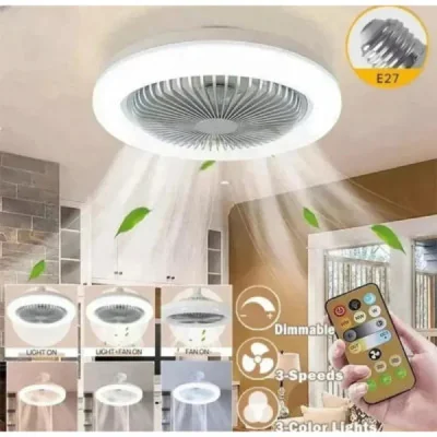 Lampa ary ventilador de techo 2en1 paraVentiladores