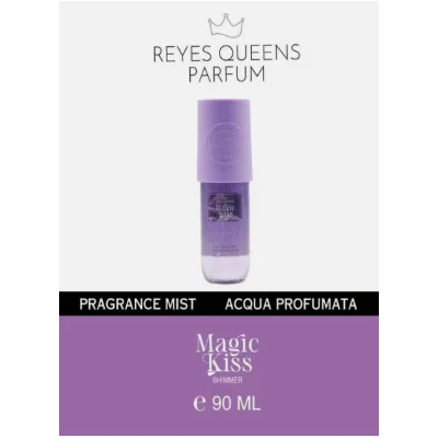 Perfume Corporal Shimmer Magic Kiss 90ml paraPerfume de Mujer