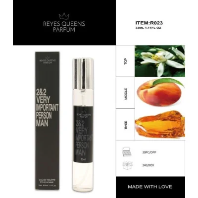 Perfume EAU DE TOILETTE 2&2 Pour Homme 33ml paraPerfume de Hombre