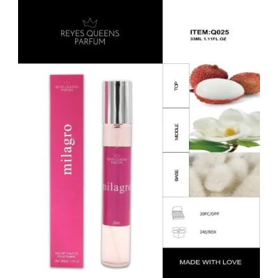 Perfume EAU DE TOILETTE MILAGRO POUR FEMME 33ML paraPerfume de Mujer