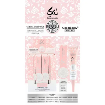 Contorno de Ojos KISS BEAUTY 30 ml (ácido kójico iluminador y antio...