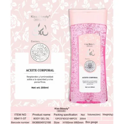 Aceite Corporal Kiss Beauty 200ml  paraCuerpo