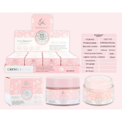 Crema Facial KISS BEAUTY 50ml 1 UNIDAD paraPiel & Rostro
