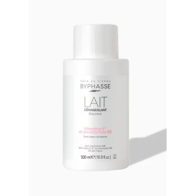 Leche Desmaquillante Limpiador Cara y Ojos BYPHASSE 500ml paraPiel ...