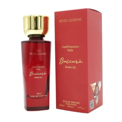 Perfume Eau de Parfum Baccara Rosso Pour Femme REYES & QUEENS 50ml ...