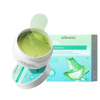 KORMESIC Máscara Para Ojos de Aloe 30 Pares paraPiel & Rostro